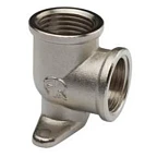Уголок лат 1/2 FF с настенным креплением   (AQUALINK)(120/10