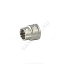 Муфта лат 1 1/4 * 1 1/2  (32х40) никель   (SantechSystems)