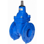Задвижка фланцевая ГАЗ DN100 PN16 GGG40 NBR JAFAR