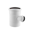 Тройник малошумной канализации ELITЕ 110/50х87 РТП