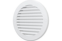 Решетка вент. круглая с фланцем d=125  ПКР 170/125