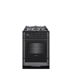 Газ.плита GEFEST ПГ 6500-04 0244 (85х60х60) фасад черный с растровым рисунком