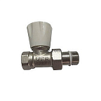 Вентиль регулировочный прямой верхний 1/2" VIEIR  VR278 (80/10шт)