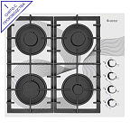 Варочная панель газ. GEFEST СГ СВН 2230 К28 (10х60х52,5) цв.белый с рисунком "3D"