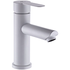 A51101-8 Смеситель для умывальника (белый) нерж, d35  FASHUN (10)