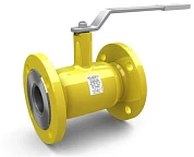Кран шар ГАЗ LD  КШЦФ ст.20 DN150/125 PN16 фланц., станд.проход
