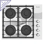 Варочная панель газ. GEFEST СГ СВН 2230 К28 (10х60х52,5) цв.белый с рисунком "3D"