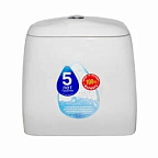 Бачок СОНАТА бел БЕЗ крышки (межосевое расстояние 130мм)