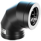 Сэндвич-колено 90*   Craft HF-25BP   (316/0,8/эмаль) d150х200