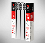 Радиатор АЛ 500/100 8секц (185Вт/секц) НРЗ ЛЮКС