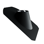 Крышная разделка 30-45* КРАФТ ГАЗ/Стандарт ТермоЭмаль (алюминий) d230