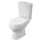 Унитаз-компакт УЛЬТРА КРАП на белом, косой вып. (15)