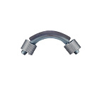 Фиксатор поворота С КОЛЬЦАМИ 90* d16мм  VR16A-90   (VIEIR)