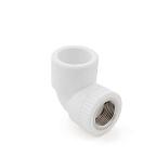 Угольник КВР 20х1/2 БЕЛЫЙ РТП (120/20)