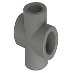 Крестовина 25 серый РТП (80/20)