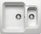 мойка F-09 №26 (БЕЛЫЙ) Polygran  две чаши