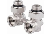 Узел нижн. подкл.радиаторов 1/2" нар х 3/4" нар угловой (AQUALINK)