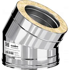 Сэндвич-колено 30* КРАФТ ГАЗ-50 (316/0,5/304/0,5) d150х250