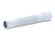 206K Гибкая труба 1 1/4"*40/50 (длина 366-776мм), АНИ пласт (100)