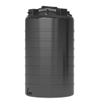 Бак д/воды АТV-500 (черный) БЕЗ ПОПЛАВКА (Акватек, Ростов) КРУГЛЫЙ