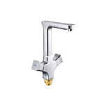 4458Р Смеситель Potato для кухни с высоким изливом (кр.гайка)