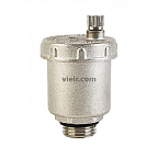Воздухоотводчик 1/2" ПРЯМОЙ никель VIEIR  PF500 (100/1шт)