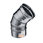 Колено 3 сек. 135* (430/0,5) ф160 (1уп/4шт)