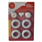 Комплект монтажный ДУ20 7 предметов (БЕЗ кронштейн.) д/ал/бимет, блистер (Ogint)(40шт)