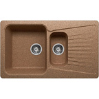 мойка F-18 №307 (ТЕРРАКОТ) Polygran 850х500 (дубль)