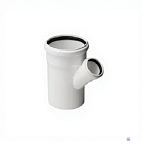 Тройник малошумной канализации ELITЕ 50/50х87 РТП