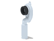 0705U Сифон для писуара с вертикальным выходом d50мм, АНИ пласт (4)