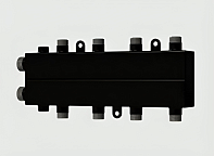 Разделитель гидравлический совмещенный с коллектором Север-Мини4 черный