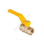 Кран шар. ГАЗ 1/2 г/г рычаг Ду15 Ру40 Стандарт  DIST