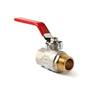 Кран шар лат 1/2 FM рычаг НИКЕЛЬ (VIEIR) VR202-01 (112/14)