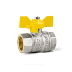 Кран шар. ГАЗ 3/4 г/г бабочка Ду20 Ру40 LD Pride (22)