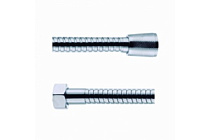 A43 Шланг для душа, 150см, двойная оплетка, хром, d14мм  FASHUN (50)