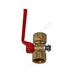 Кран 11б18бк д/манометра лат G1/2"-М20х1,5 Ру16м/м рук Пензапромарматура 2111212