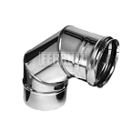 Колено 90* (0,8мм) ф200 (1уп/2шт)