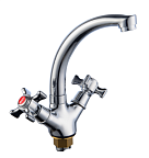 BA5330-1F-SE020-B723 См-ль д/кухни лат, высок.излив, гайка, Boou (12)