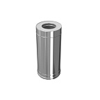 Сэндвич 0,5м (304/0,8мм + нерж + ceramics) d150х210 