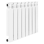 Радиатор АЛ 350/80 4секц (107Вт/секц) (синий квадрат) AQUAPROM А52