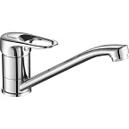 A4204 Смеситель для кухни (хром) латунь, d40, излив L=220мм, двойная шпилька  FASHUN (10)