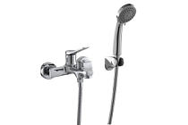 A3286 Смеситель ванно-душевой с гарнитуром (хром) лат, d35  FASHUN (10)