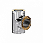 Сэндвич-тройник 90*   Craft HF-50   (316/0,8/304/0,5) d300х400