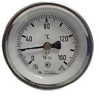 Термометр биметалл ТБ63 160С Дк63 L=50 G1/2"