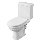 Унитаз-компакт ВИЗИТ белый, косой вып. (15)