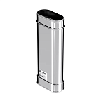 Гильза овальная 500 КРАФТ Овал (316/0,8) d120х240