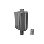 Бак "Каспий" (AISI 201/1.0) треугольный на трубе 63л ф115 