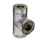 Сэндвич - тройник 90* (430/0,5 + нерж) ф150х210   УЦЕНКА