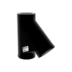 Сэндвич-тройник 45* КРАФТ Стандарт-25 Керамика Термоэмаль (316/0,8) d150х200